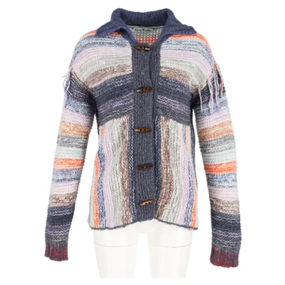 Acne Studios Pre-owned Wool outerwear Multicolor Dames