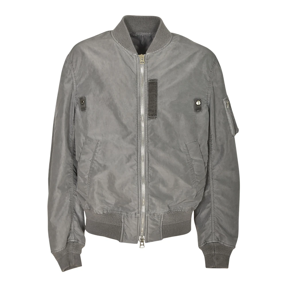 Sacai Zwarte Jassen voor Mannen Black Heren