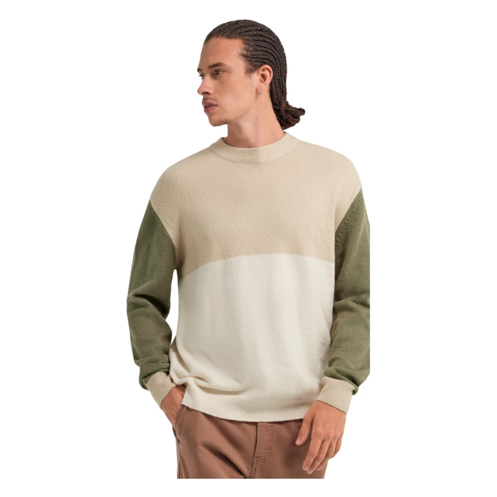 GAS Ronde hals trui Multicolor Heren