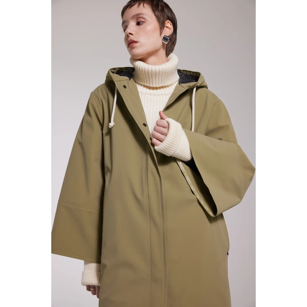 Stutterheim Winter Matte Regenjas Green Dames