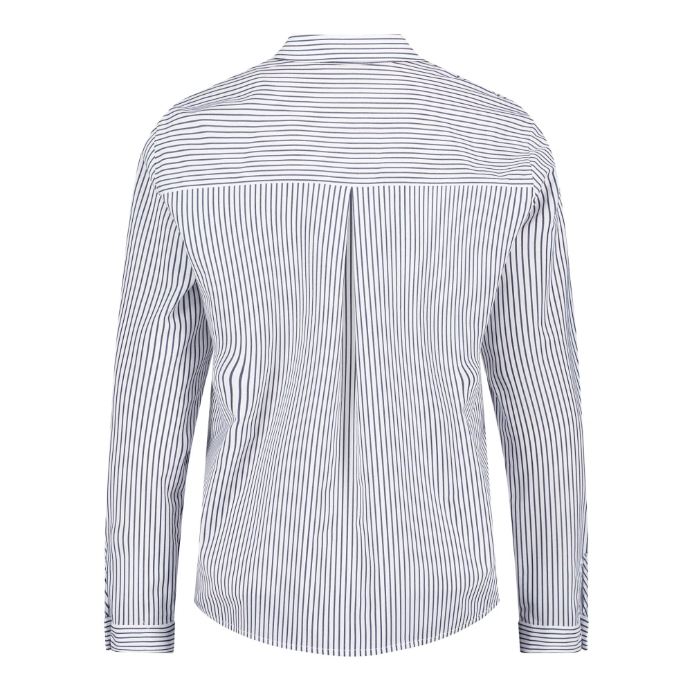 Betty & Co Blouse met lange mouwen en strepen Blue Dames
