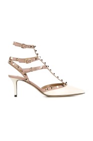 Weiße Pumps für Frauen
