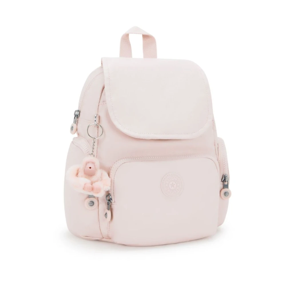 Kipling City Zip Rugzak Pink Dames