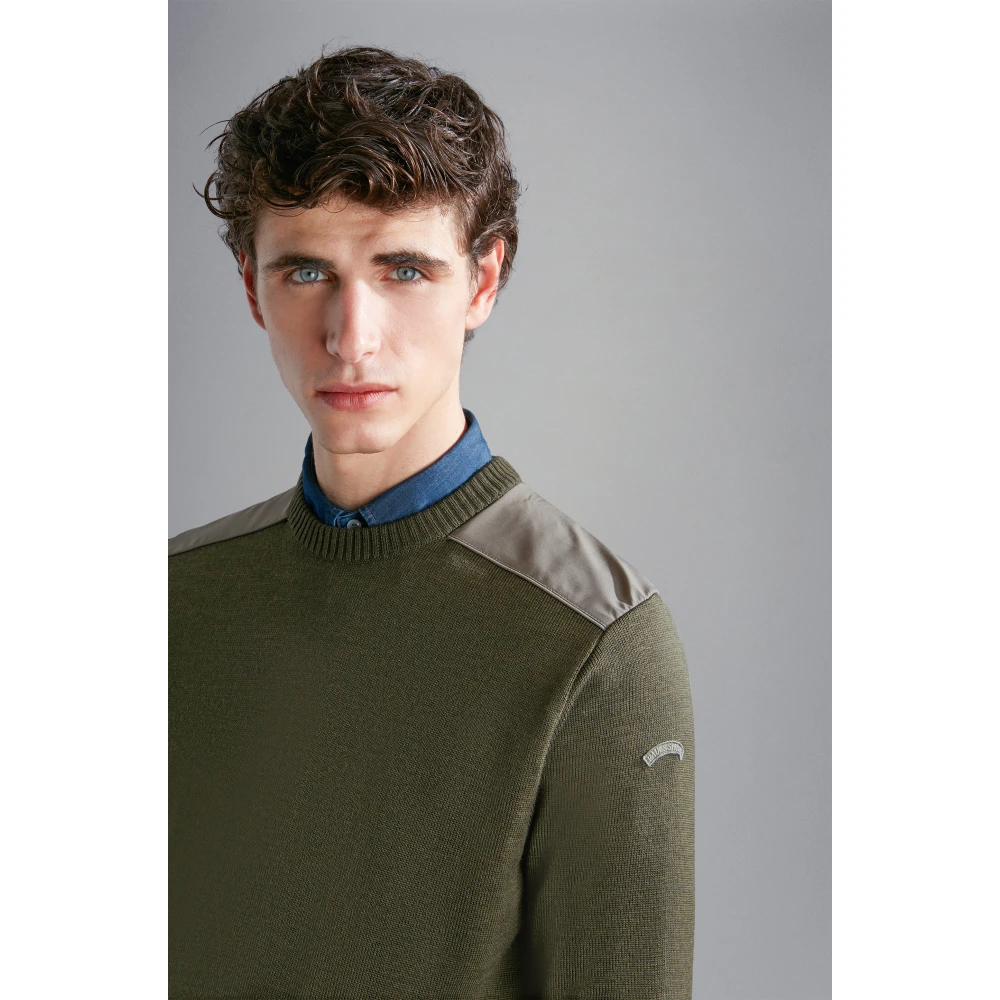 PAUL & SHARK Groene Sweater Collectie Green Heren