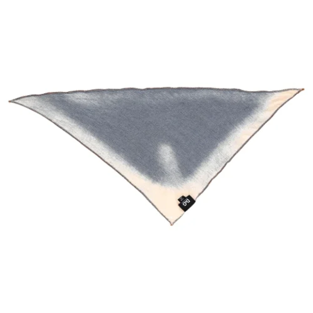 Dolce & Gabbana Pre-owned Wool scarves Gray Dames