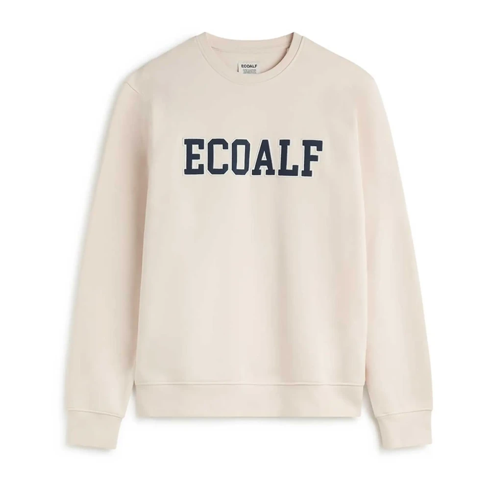 Ecoalf Biologisch Katoenen Sweatshirt Preston Beige Heren