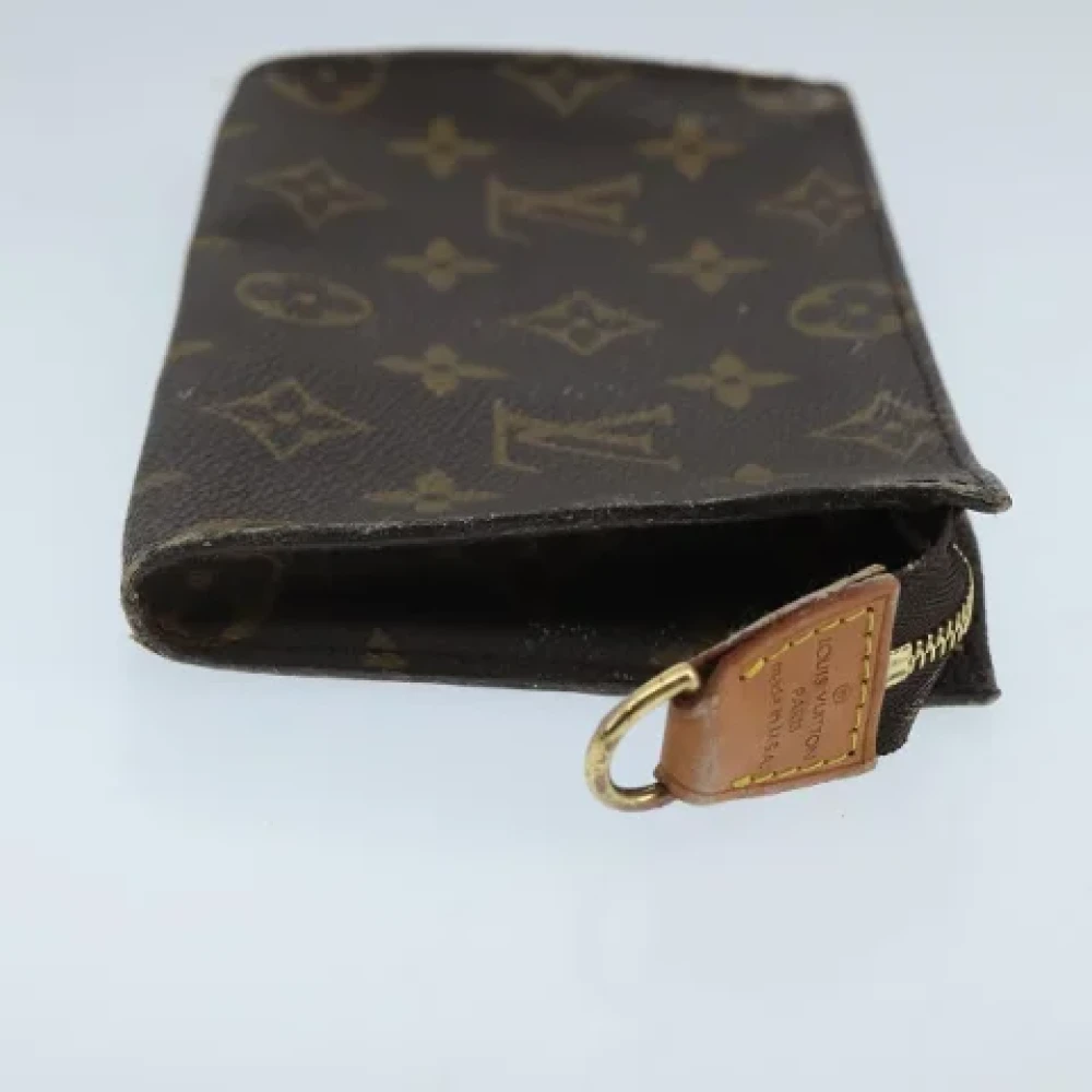 Louis Vuitton Vintage Pre-owned Canvas pouches Brown Dames