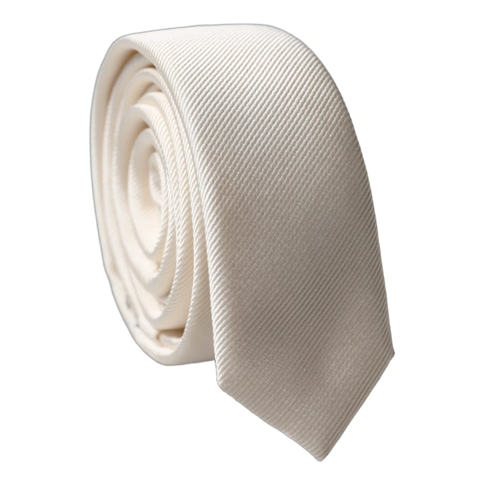 Dolce & Gabbana Men's White Ties, One Size, Necktie