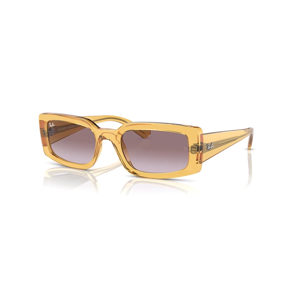Ray-Ban Women's Yellow Sunglasses Medium