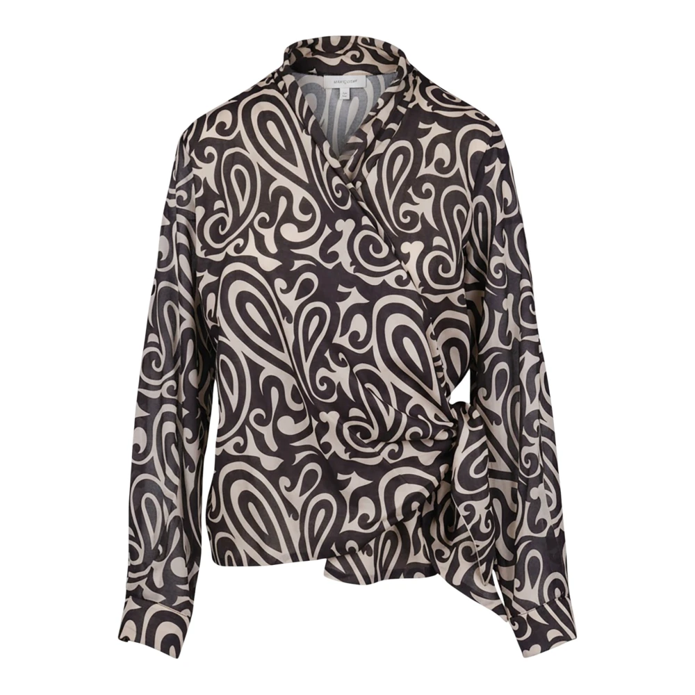 Niu Women's Multicolor Blusa Incrociata - Blouses - S - Blouses & Shirts