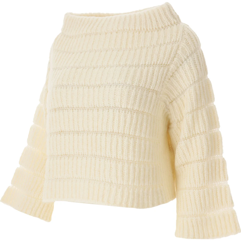 Liviana Conti Sweaters Cream Beige Dames