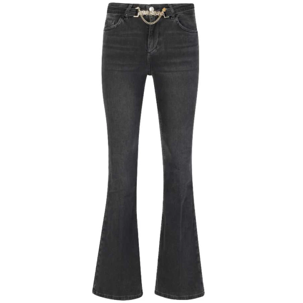 Liu Jo Femme Noir - Jeans > Flared Jeans