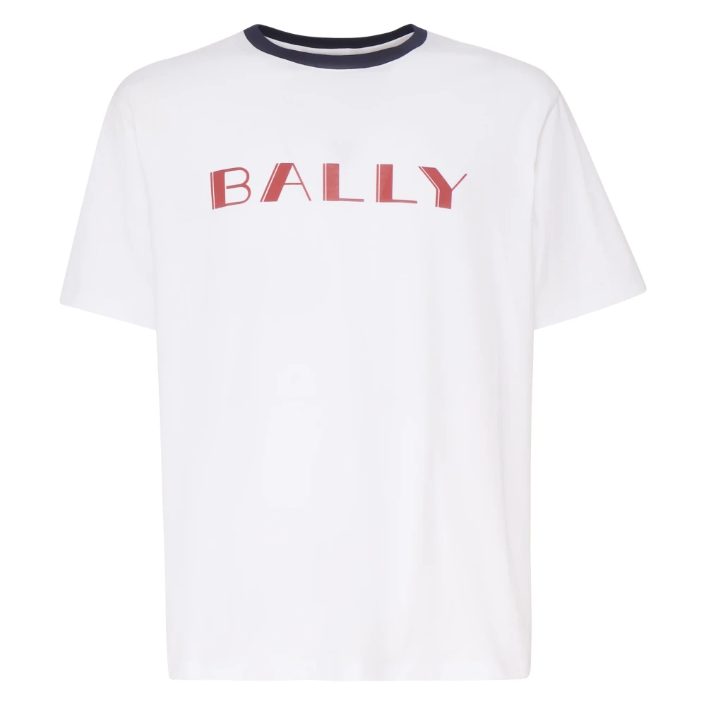 Bally Klassiek T-shirt White Heren