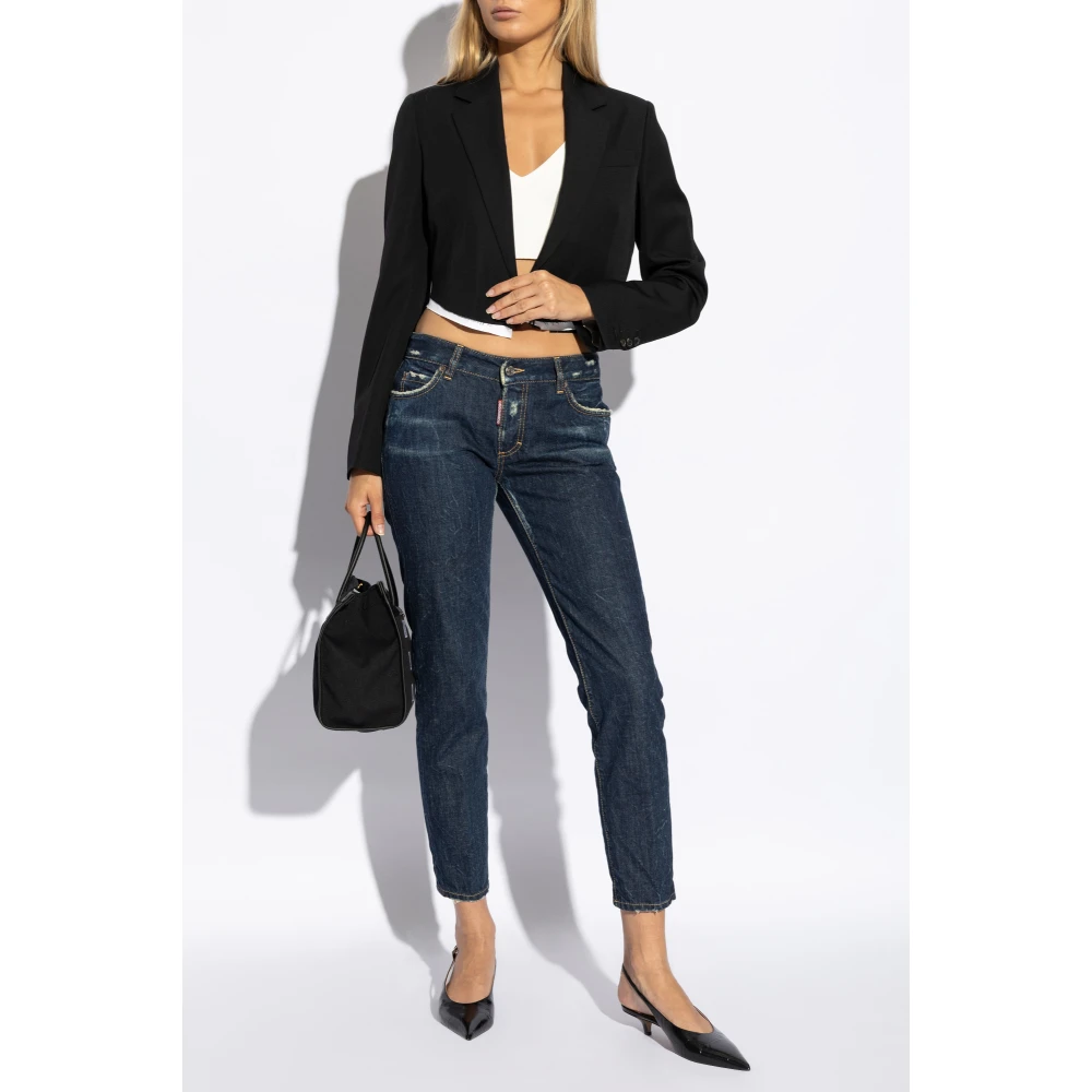 Dsquared2 Jeans Medium Waist Jennifer Blue Dames