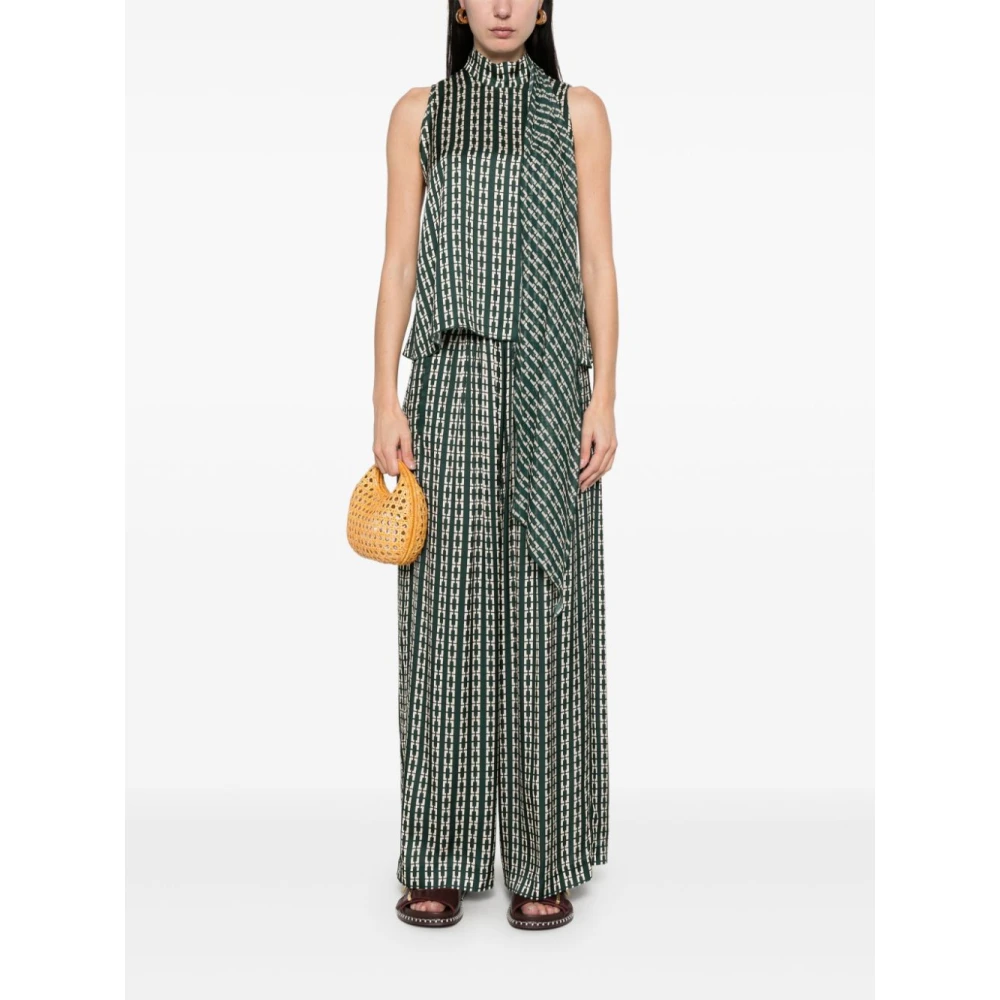 Forte Groene broek voor vrouwen Green Dames