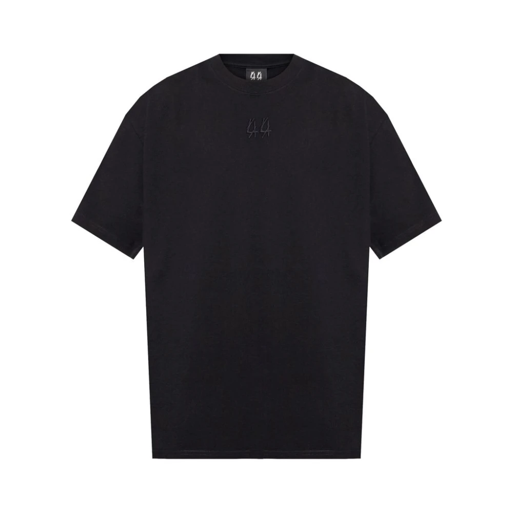 44 Label Group T-shirt met ronde hals Black Heren