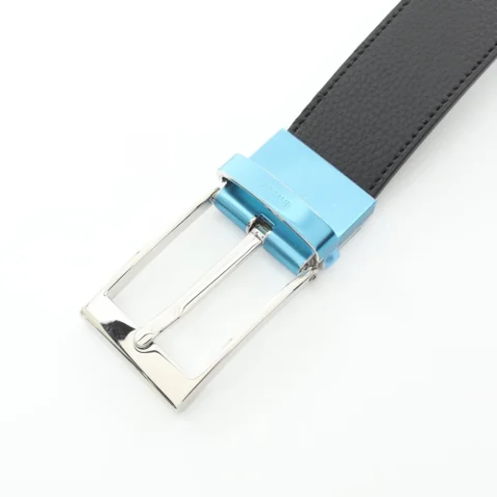 Bally Pre-owned Leather belts Black Heren