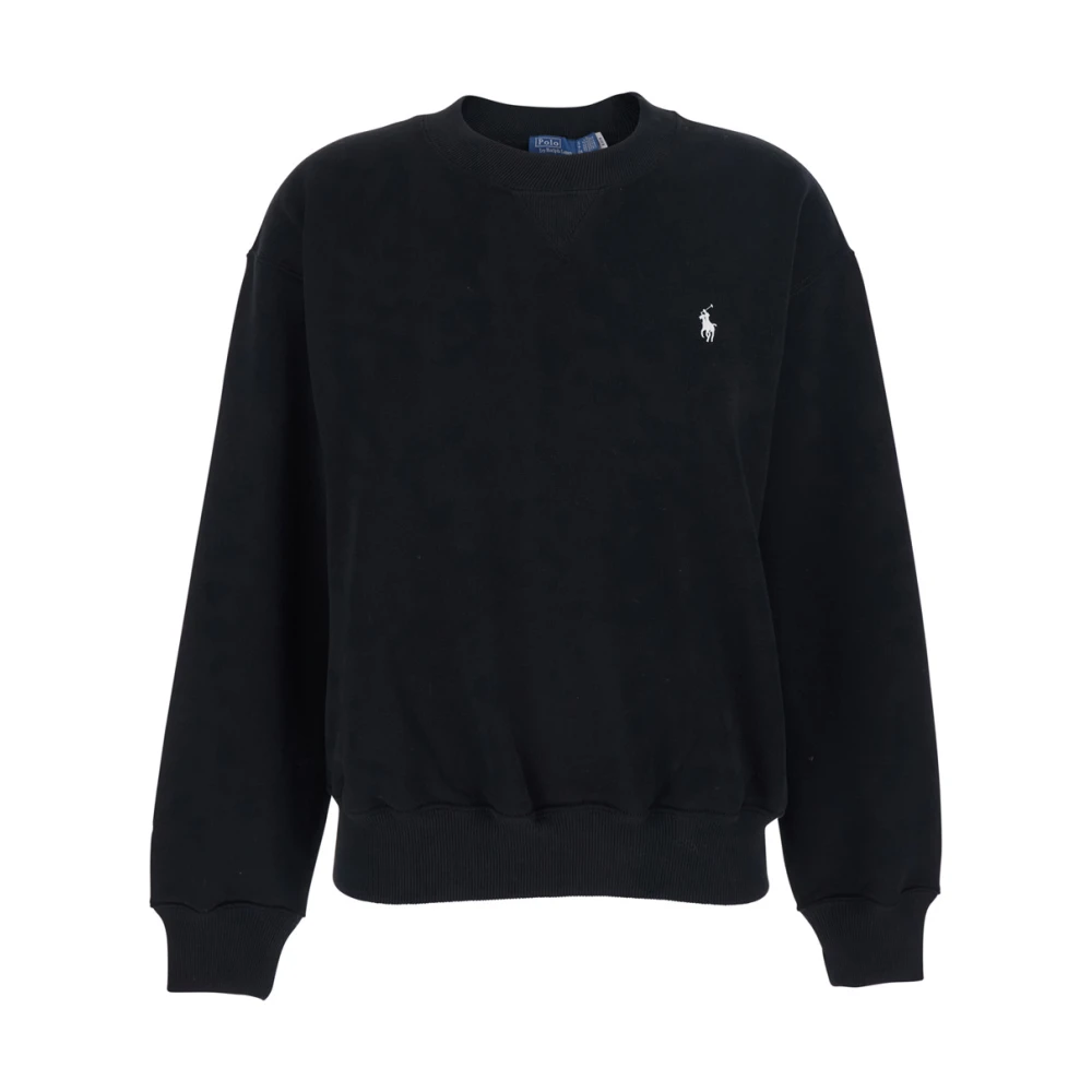 Polo Ralph Lauren Svart Crewneck Sweatshirt