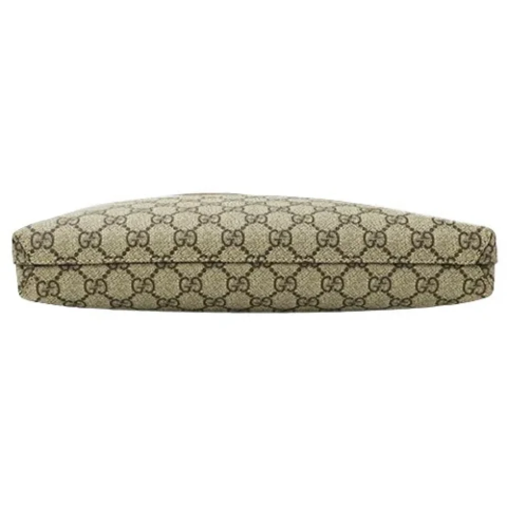 Gucci Vintage Pre-owned Fabric gucci-bags Brown Dames
