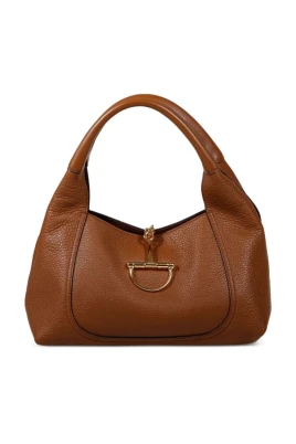 Soft Horsebit Shoulder Bag