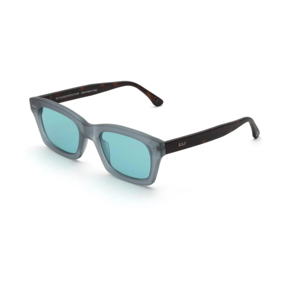 Retrosuperfuture Unisex Blue Sunglasses,, Italian Sunglasses Medium