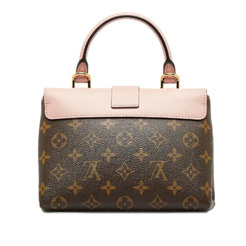Louis Vuitton Vintage Pre-owned Canvas handbags Pink Dames