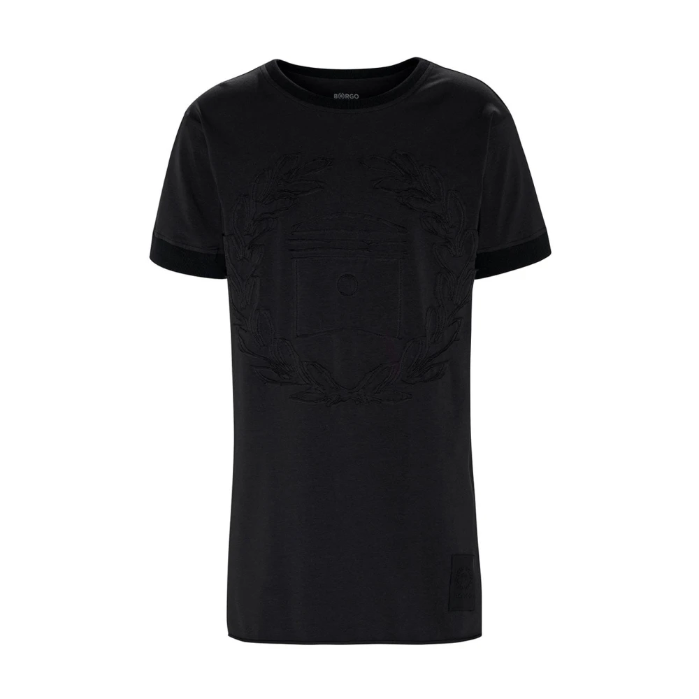 Borgo Vintage Alloro Nero T-Shirt Black Heren