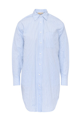 robe-chemise-bleue-a-rayures-oversize