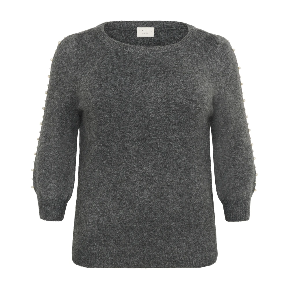 Knitwear > Round-neck Knitwear - - Kaffe Curve - Modalova