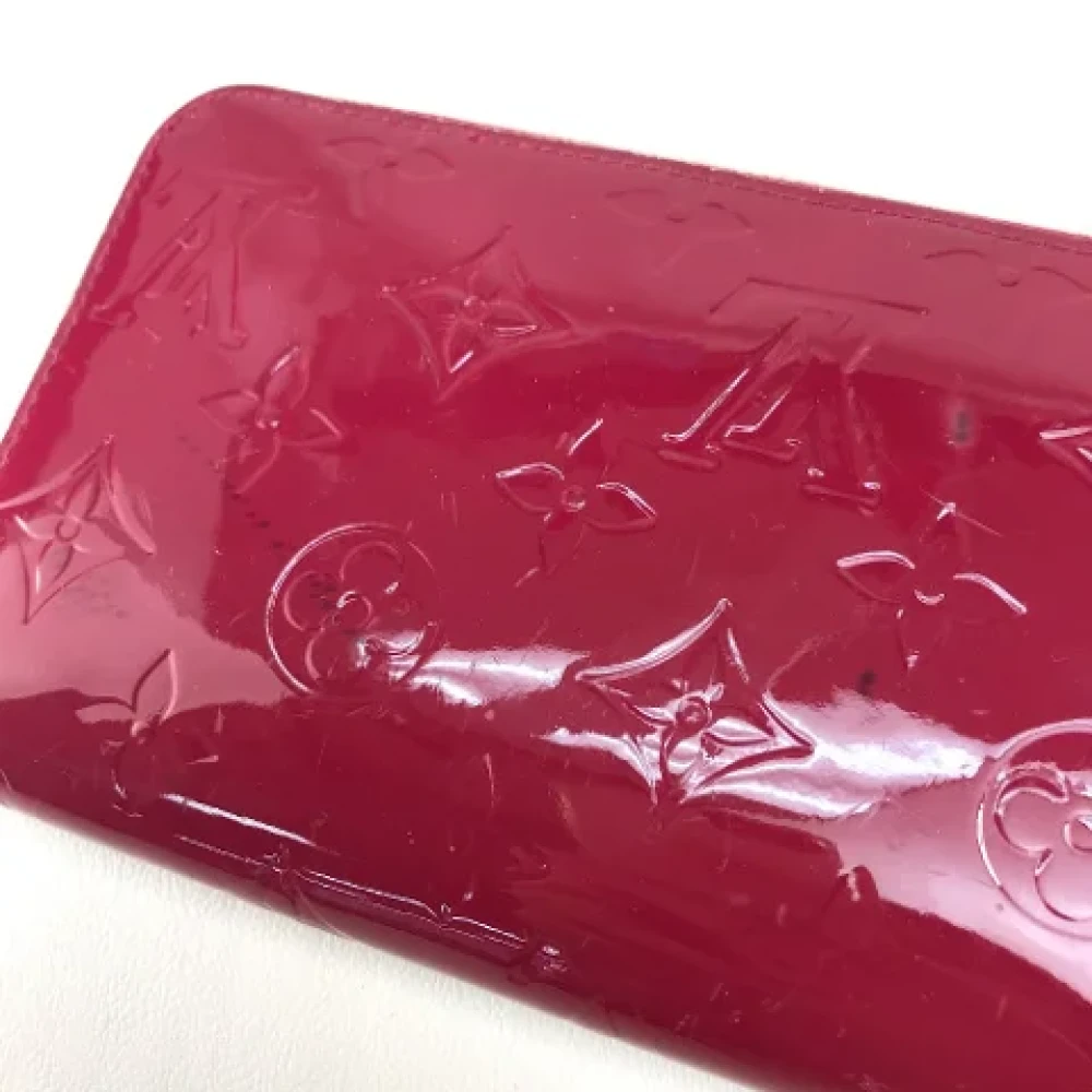 Louis Vuitton Vintage Pre-owned Leather wallets Pink Dames