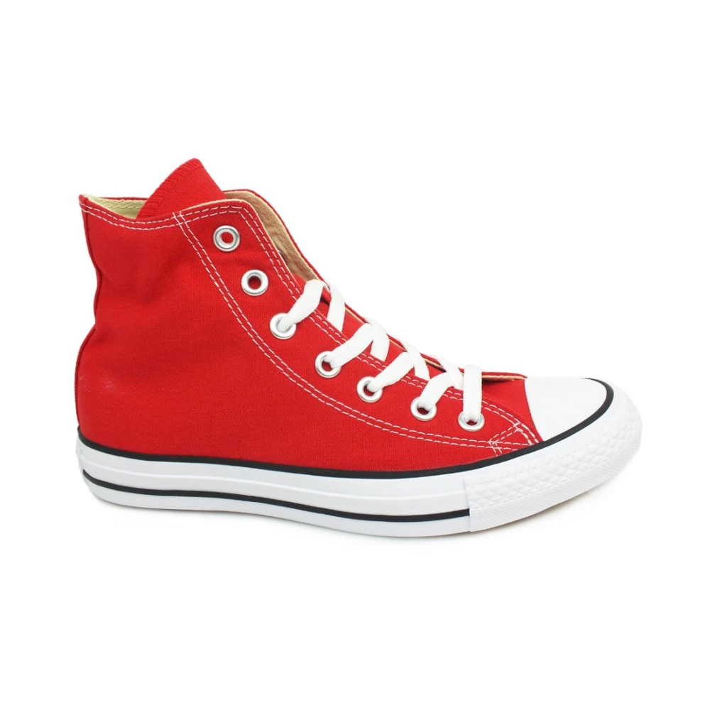 Converse Unisex Rosso - Chuck Taylor All Star - Sneakers Alte Rosse - Immagine 3