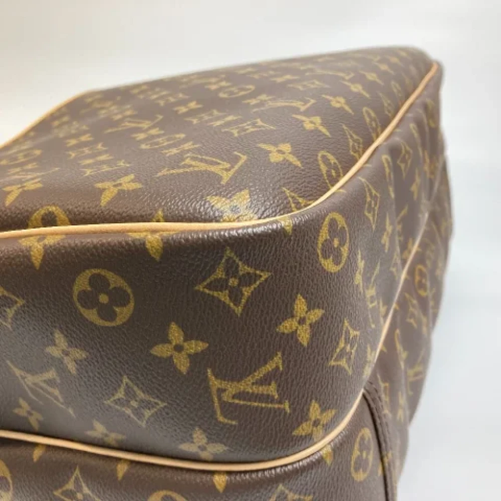 Louis Vuitton Vintage Pre-owned Cotton louis-vuitton-bags Brown Dames