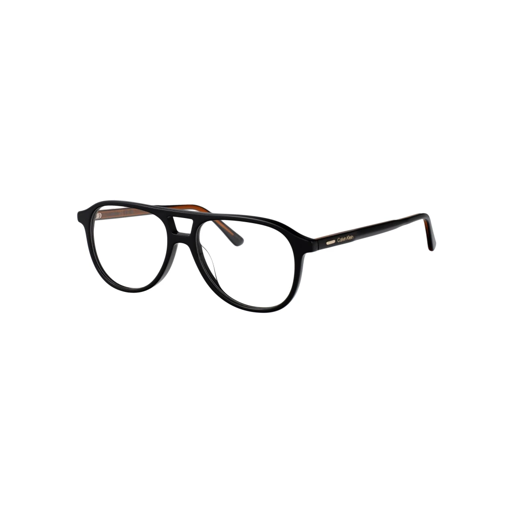 Calvin Klein Unisex Black Glasses, 55 Mm, Stylish Optical Glasses Ck25519