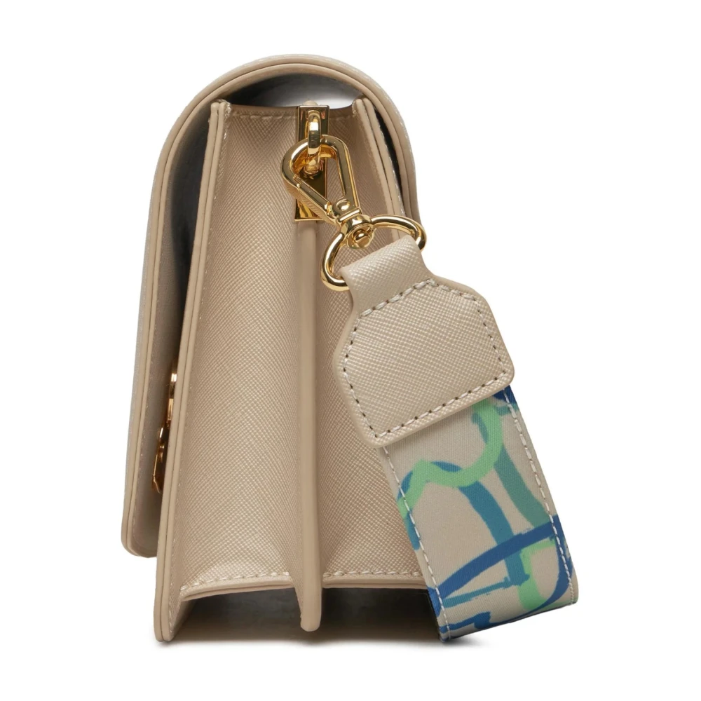 Love Moschino Stijlvolle PU-tas Beige Dames