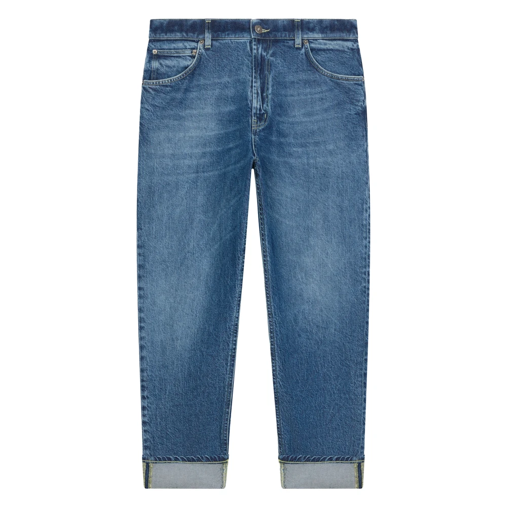 Dondup Herr Blå Jeans W30, Bomull, Paco Loose-Fit Jeans
