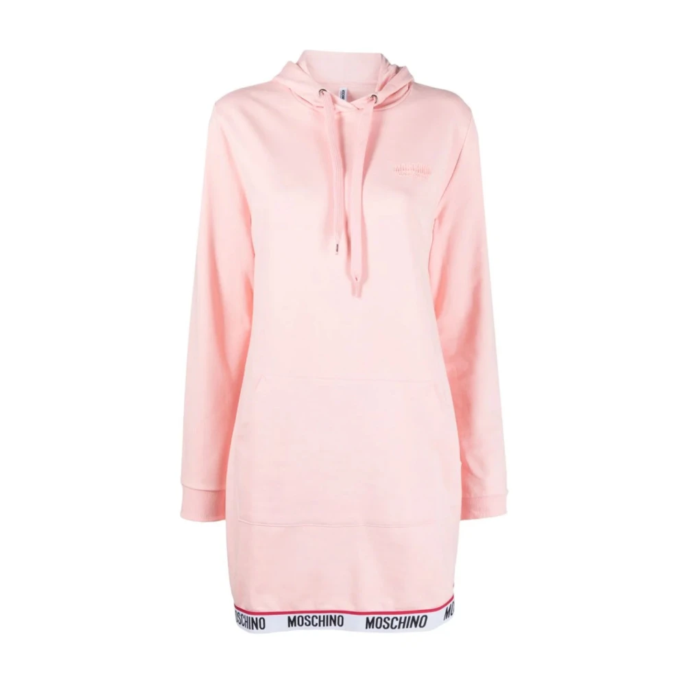 Moschino Pre-Owned Hoodie Pink Dames