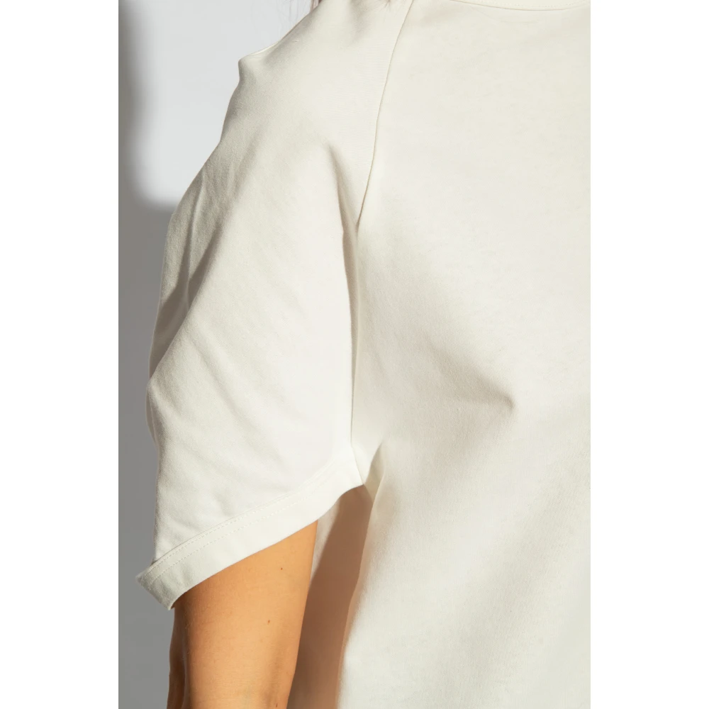 Fabiana Filippi Oversized katoenen T-shirt White Dames