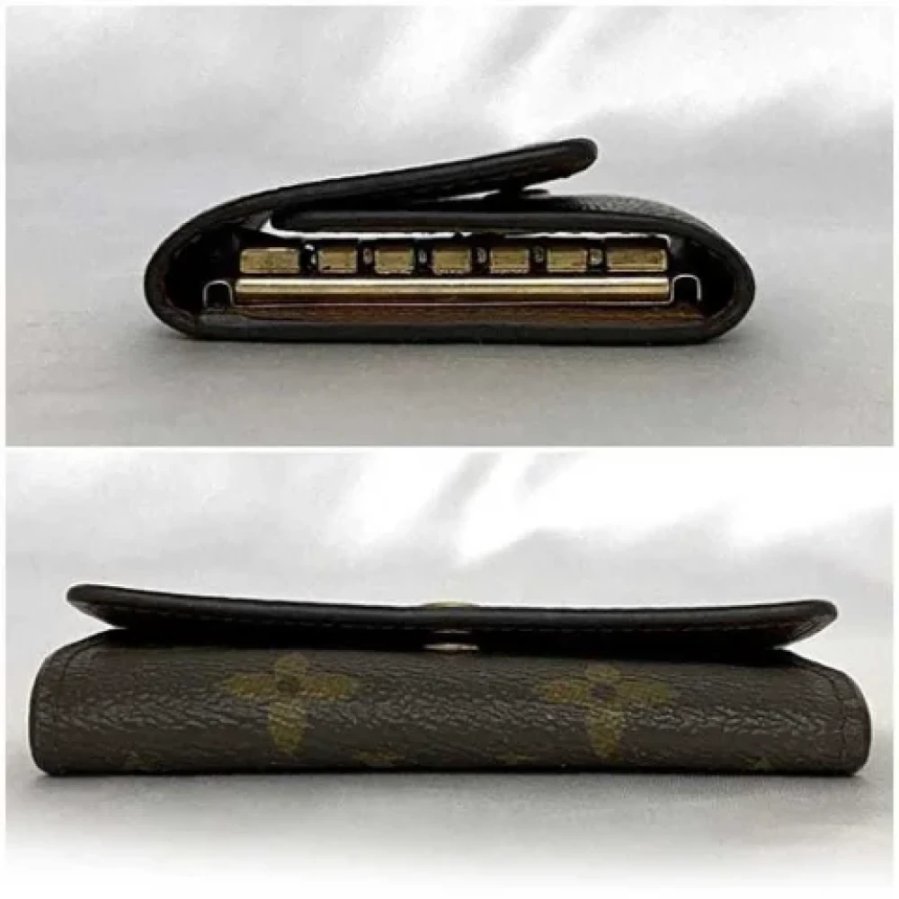 Louis Vuitton Vintage Pre-owned Fabric key-holders Brown Dames