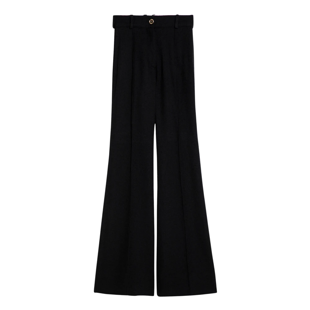 Patou Wijde Broek Black Dames