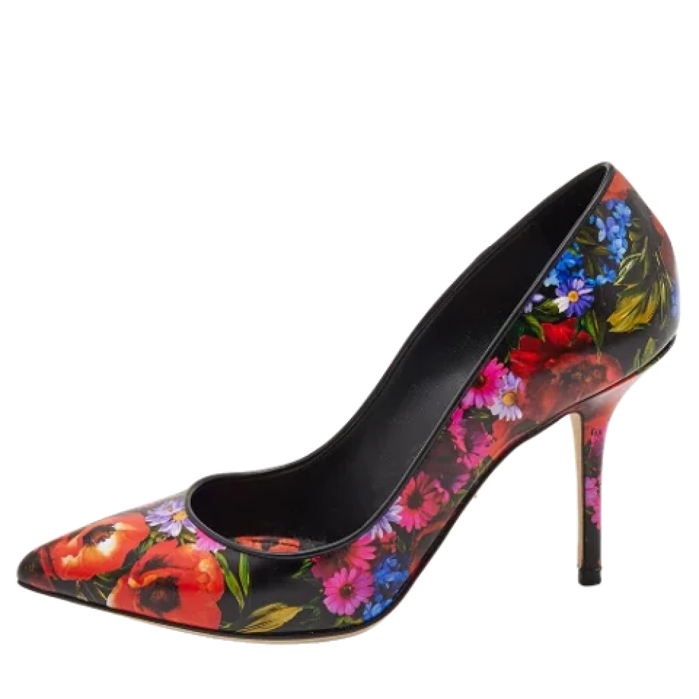 Dolce & Gabbana Pre-owned Leather heels Meerkleurig Dames