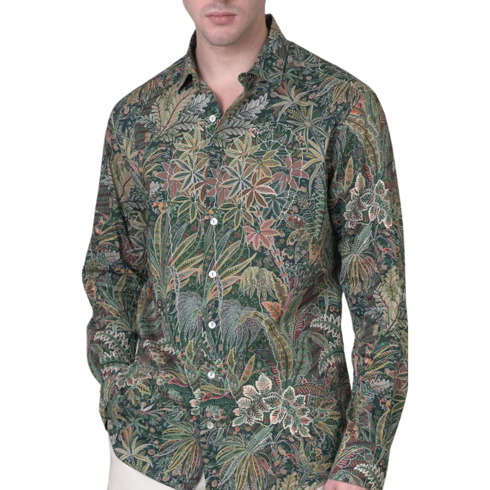 MC2 Saint Barth Voyage Shirt in Adelphi Stijl Multicolor Heren