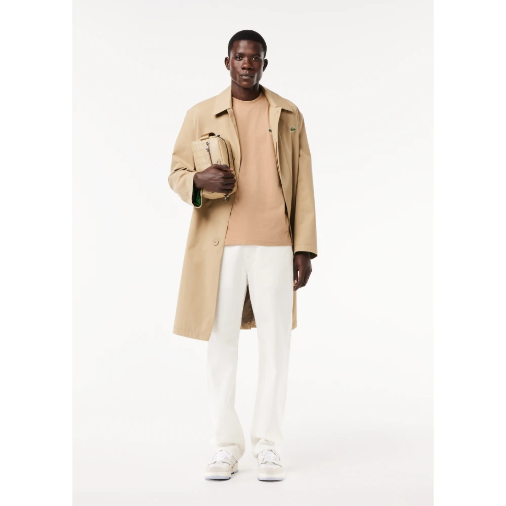 Lacoste Iconisch T-shirt Beige Heren