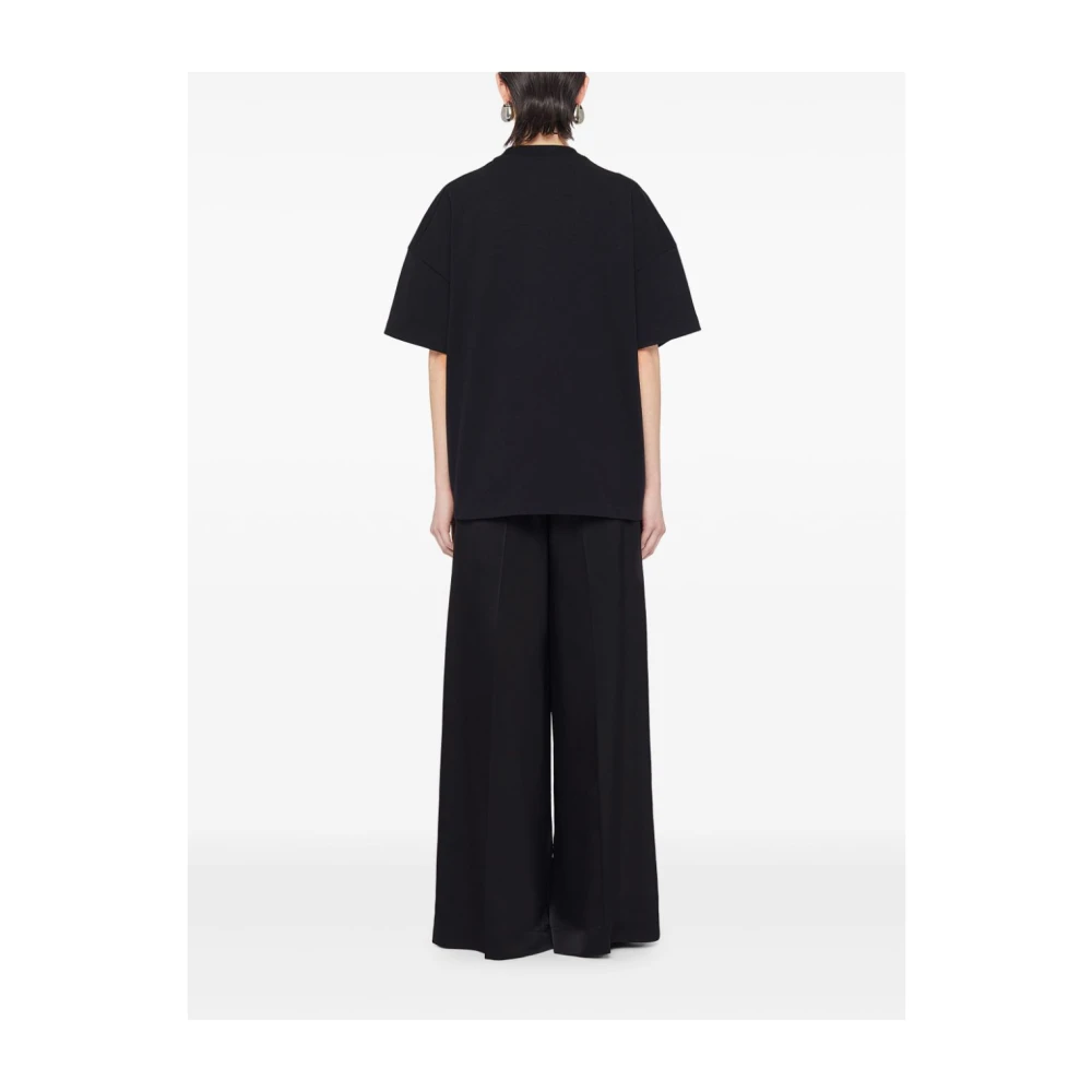 Jil Sander Dames T-shirts & Polo's in Zwart Black Dames