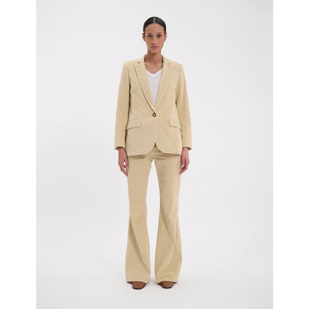 Ines De La Fressange Paris Room Bruna jas Beige Dames