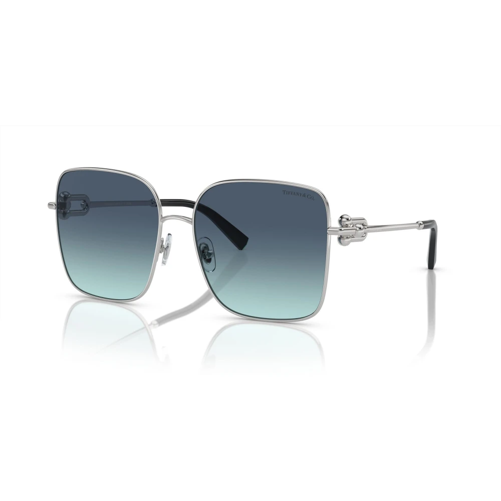 Tiffany Gray Silver Blue Shaded Sunglasses - Female - Sunglasses - 58 Mm - Accessories