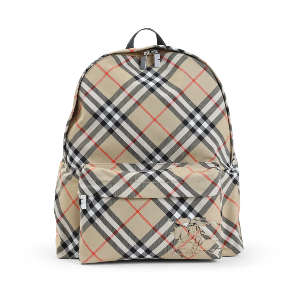 Burberry Zand Essential Rugzak Beige Heren