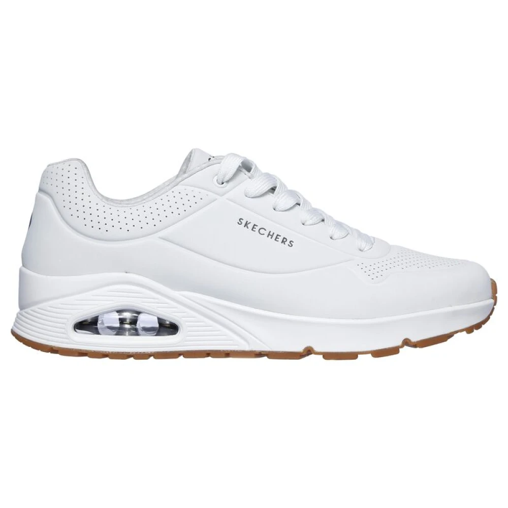 Skechers Uomo Bianco Sport, 42 Eu, New,