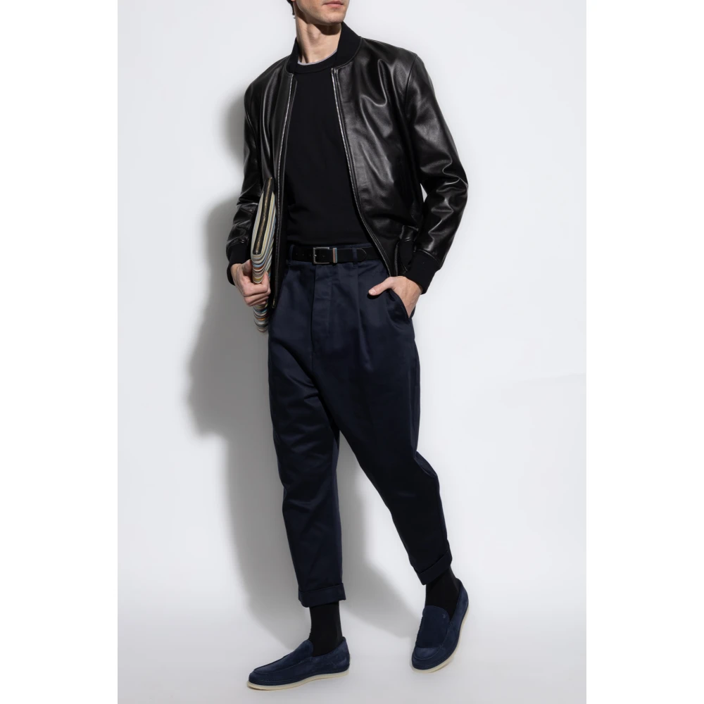 PS By Paul Smith T-shirt met logo Black Heren