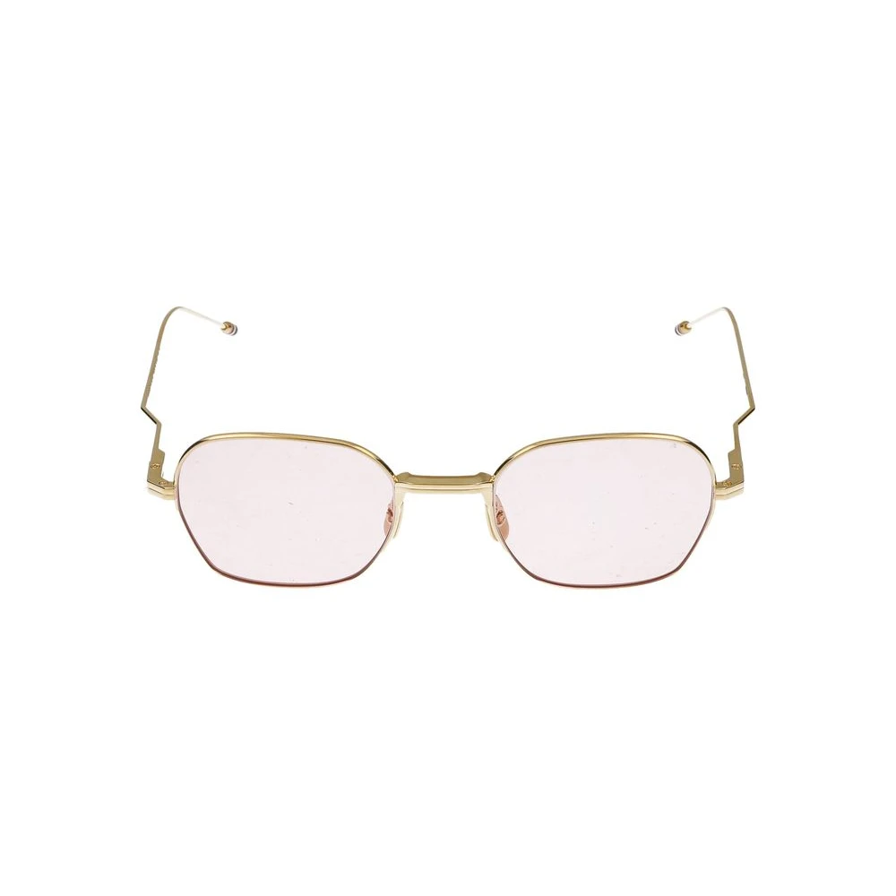 Thom Browne Unisex Multicolor Sunglasses, 48 Mm, Titanium Rectangular Sunglasses