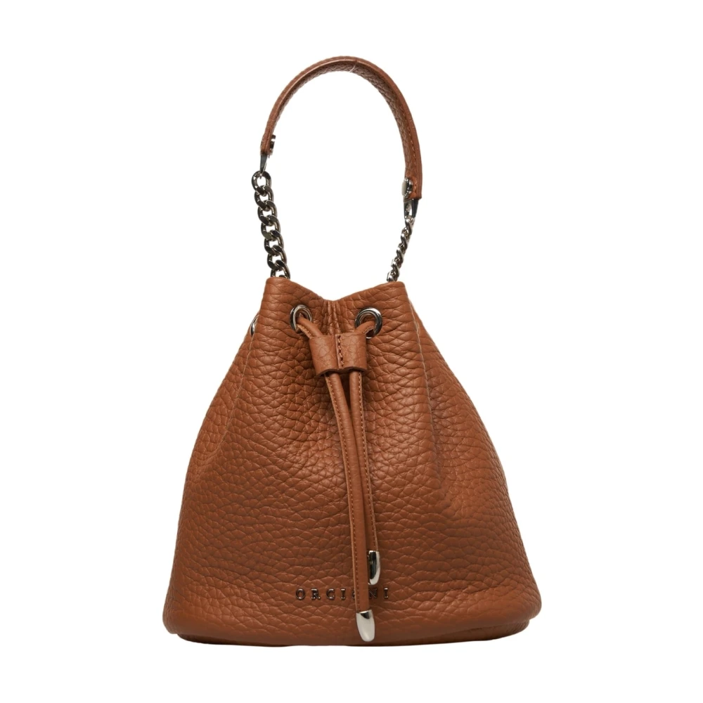 Orciani Bruine Bucket Bag & Rugzak Brown Dames